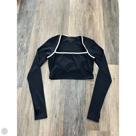 Top Long Sleeve By L Space In Black, Size: M