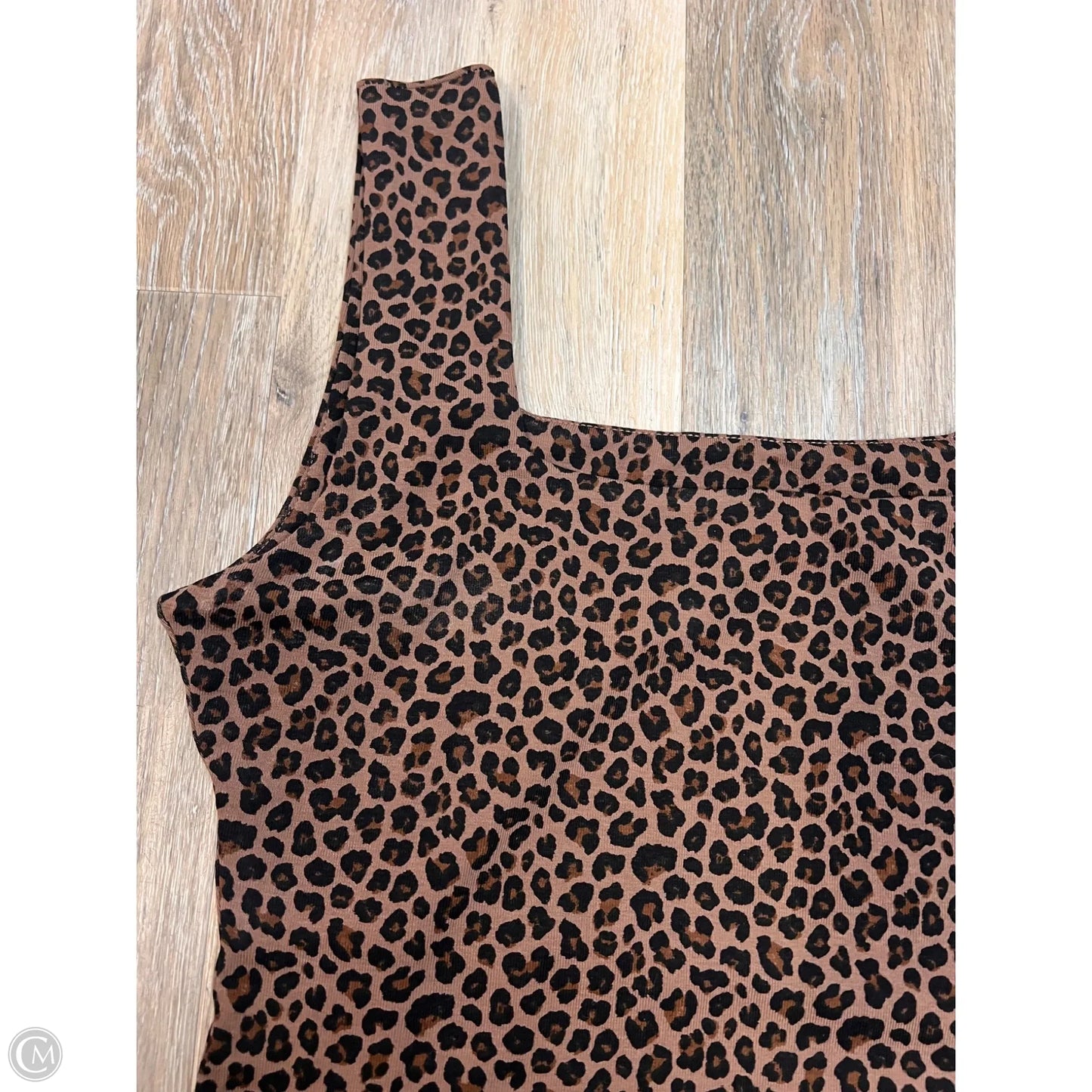 -Bodysuit By The Workshop In Animal Print, Size: L