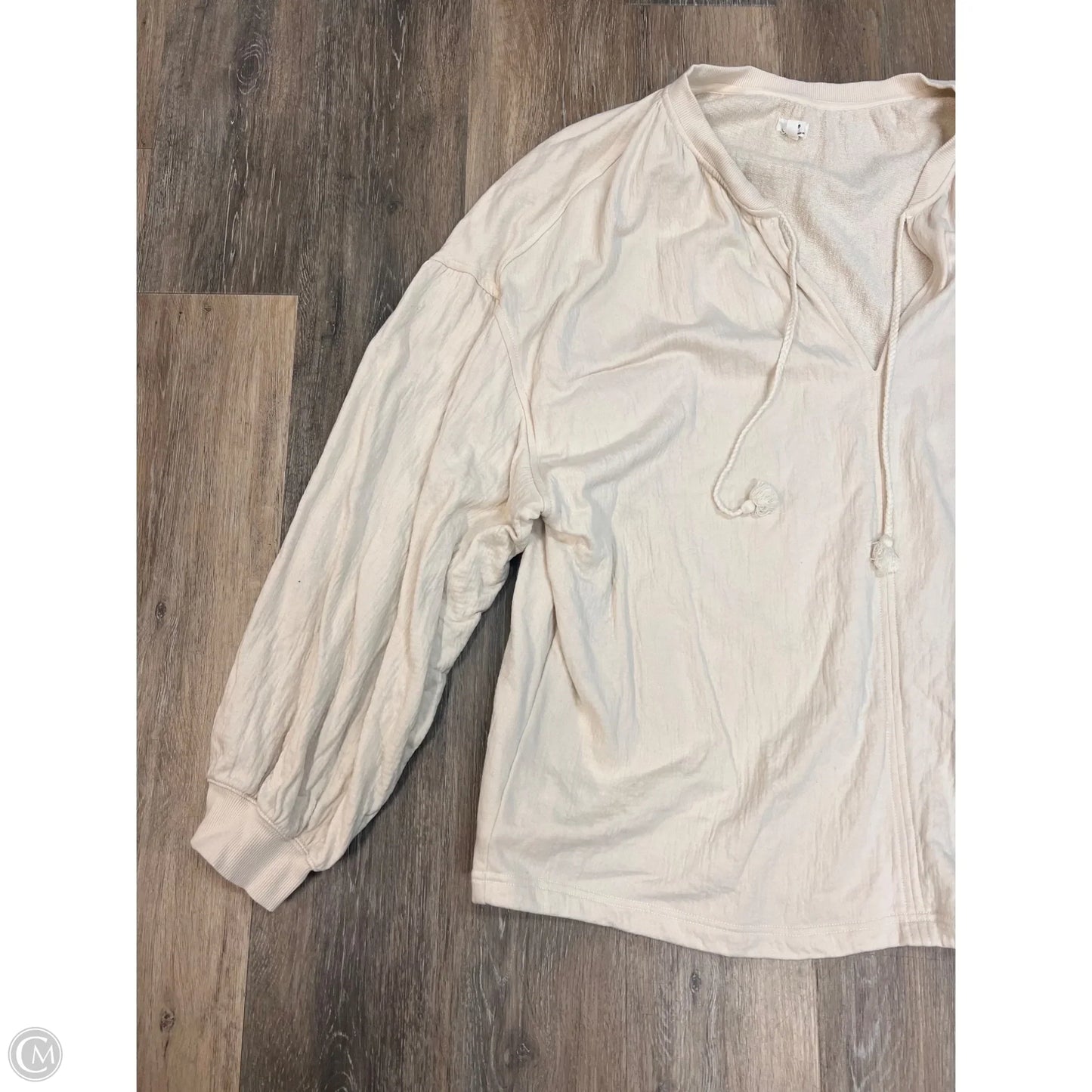 Sweatshirt Collar By Aerie In Cream, Size: Xxl