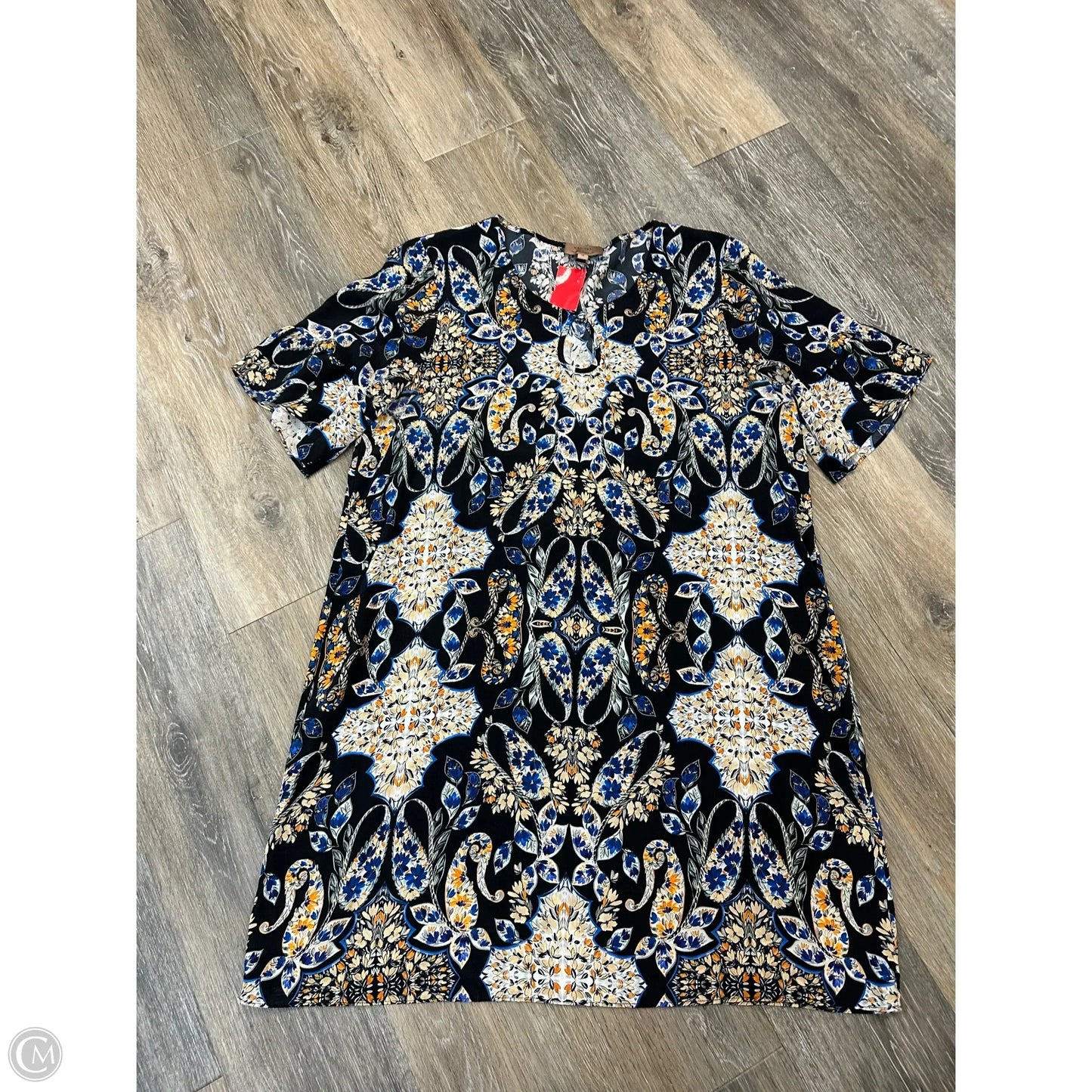 Dress Casual Short By Kachel In Multi-colored, Size: 12