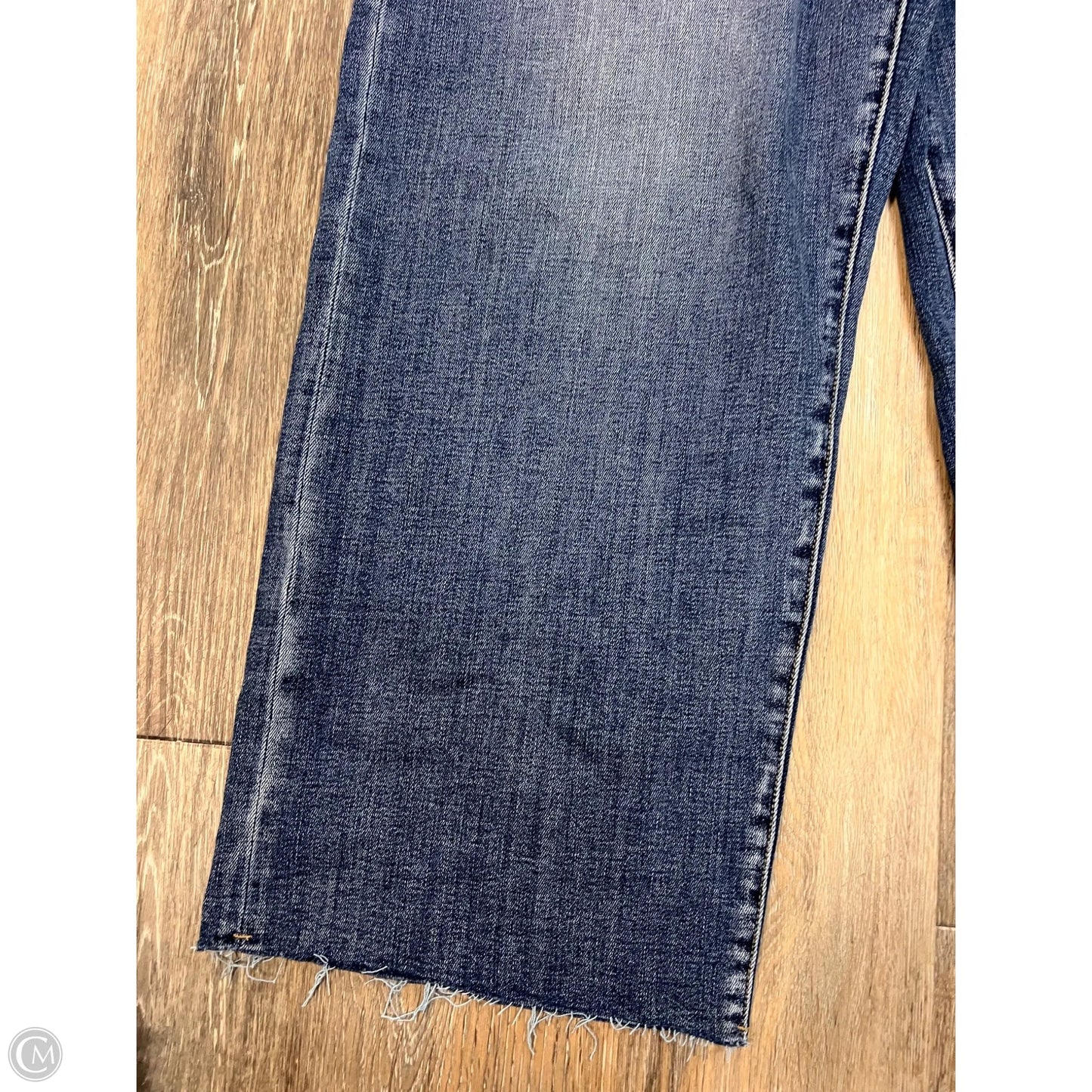 -Jeans Wide Leg By Liverpool In Blue Denim, Size: 12/31