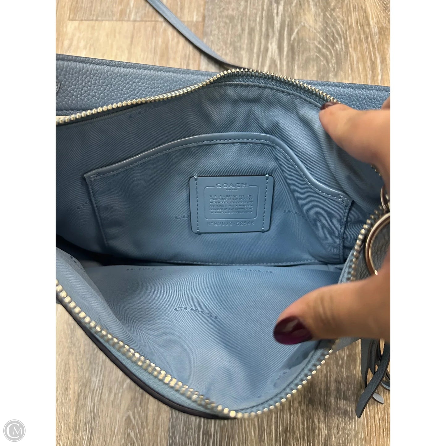 Crossbody Designer By Coach, Size: Medium