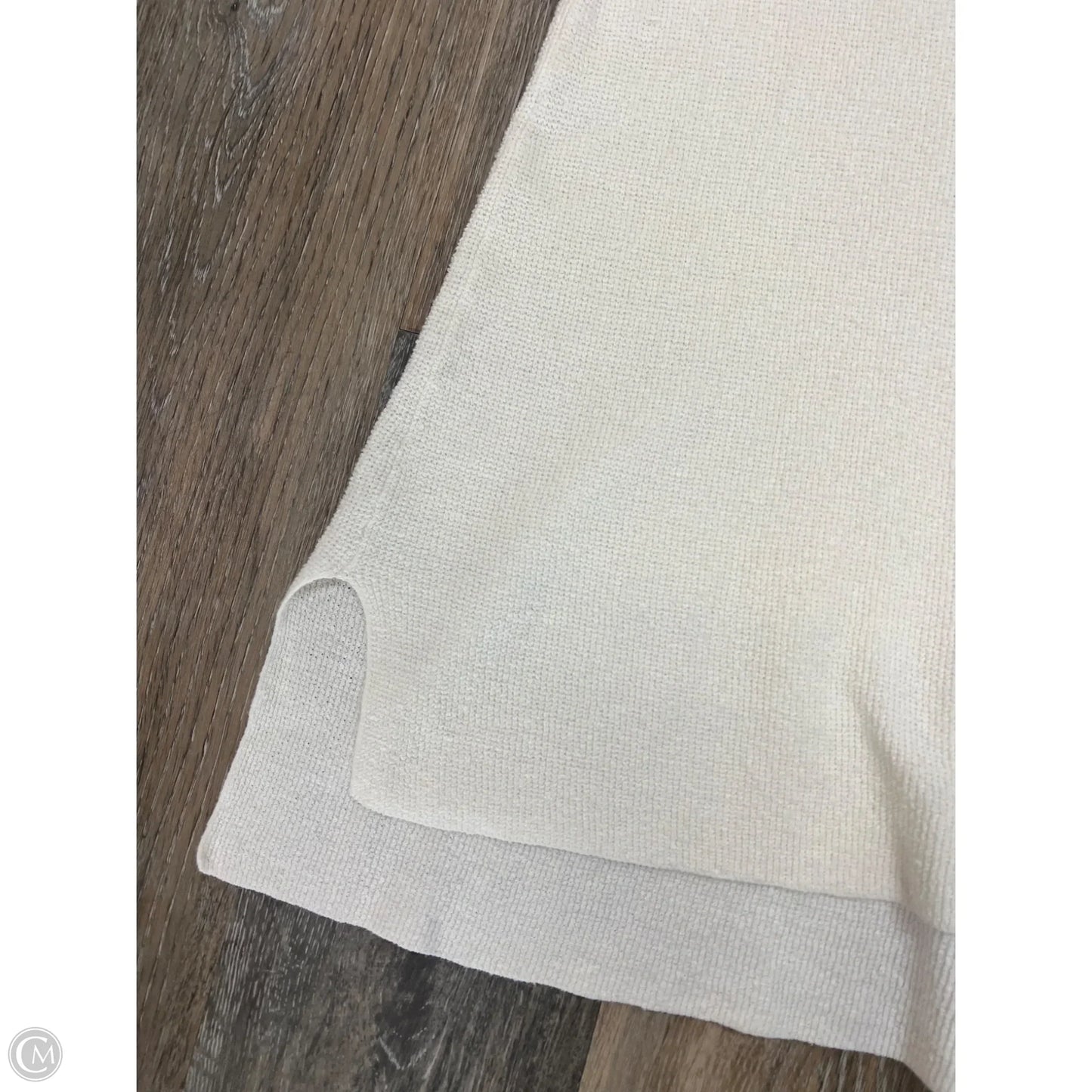 Top Short Sleeve By Eileen Fisher In White, Size: S