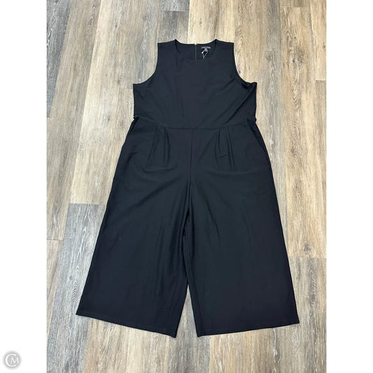 Jumpsuit By Eileen Fisher In Black, Size: Xl