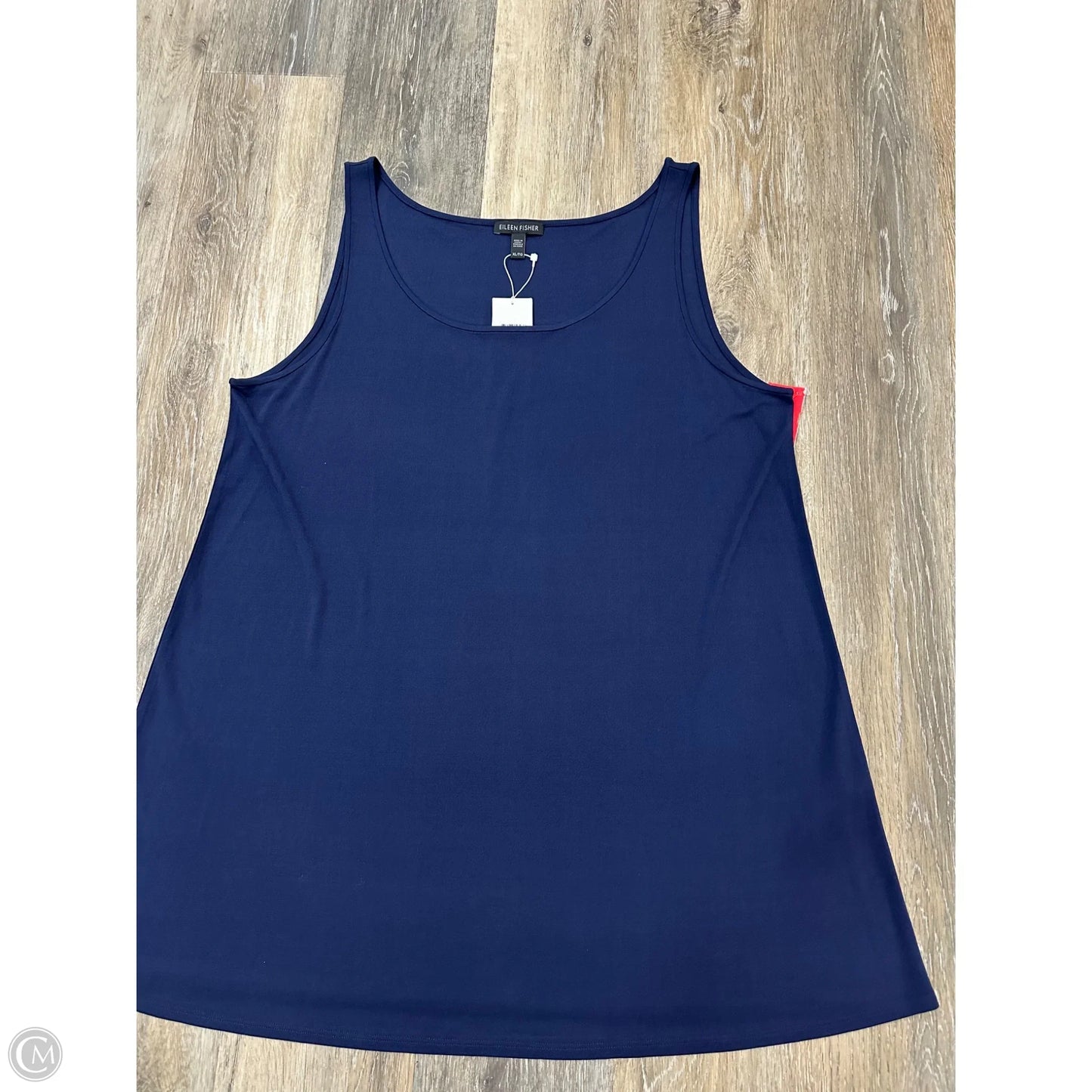 Tank Top By Eileen Fisher In Blue, Size: Xl