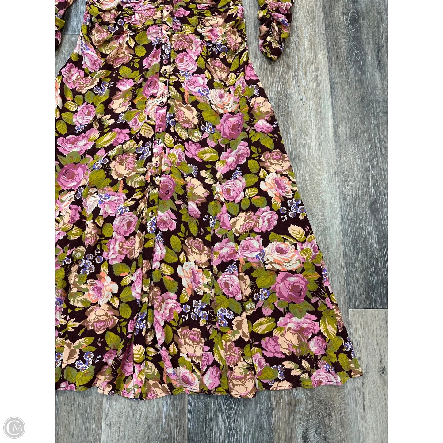 Dress Party Long By By TiMo In Floral Print, Size: Xs