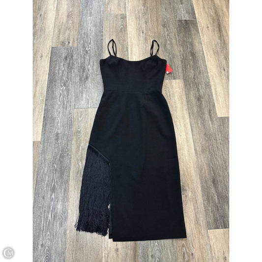 Dress Party Midi By Dress The Population In Black, Size: Xs