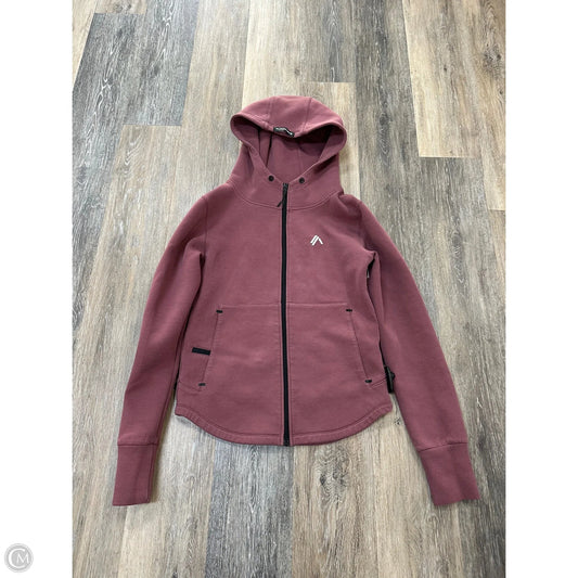 Athletic Sweatshirt Hoodie By Alphalete In Mauve, Size: M