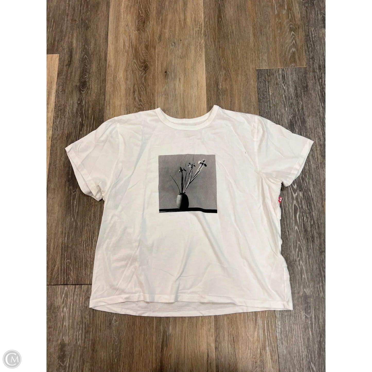 Top Short Sleeve By Abercrombie And Fitch In White, Size: Xl