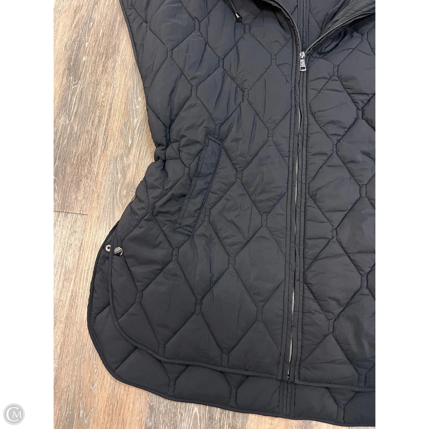 -Vest Puffer & Quilted By Sunday In Black, Size: L