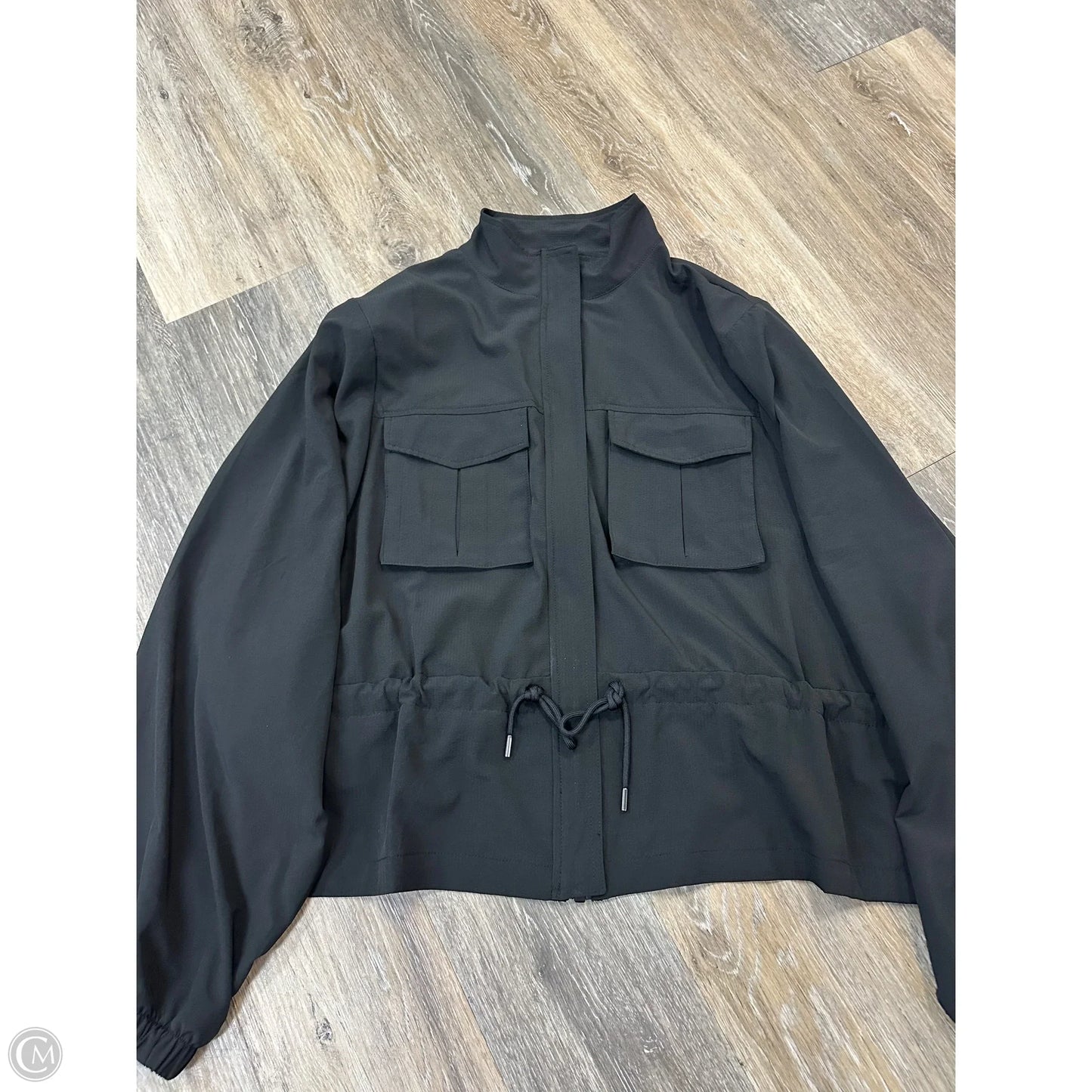 Jacket Windbreaker By Rae Mode In Black, Size: 2x