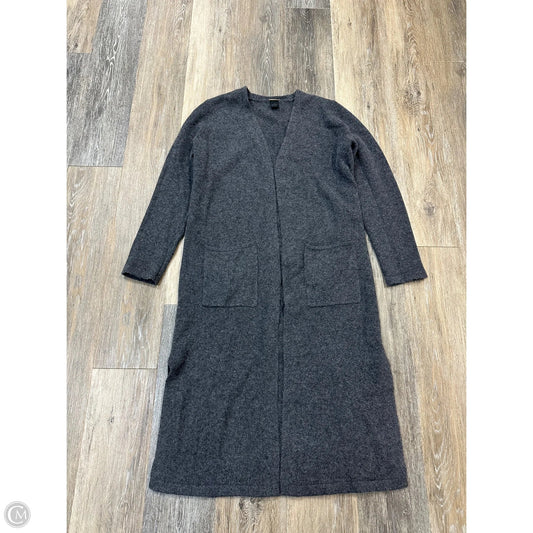 Sweater Cardigan Cashmere By Magaschoni In Grey, Size: M