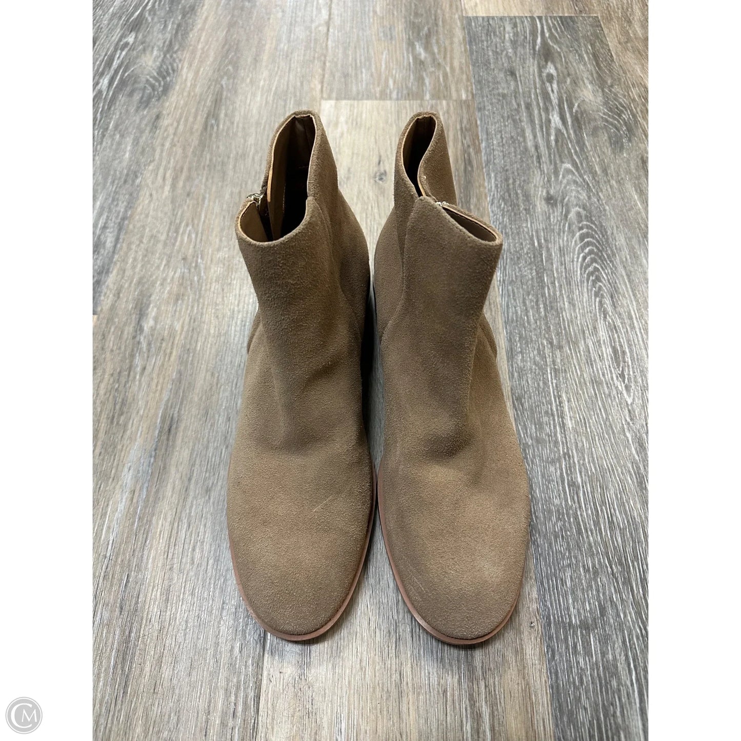 Boots Designer By Kate Spade In Tan, Size: 7.5