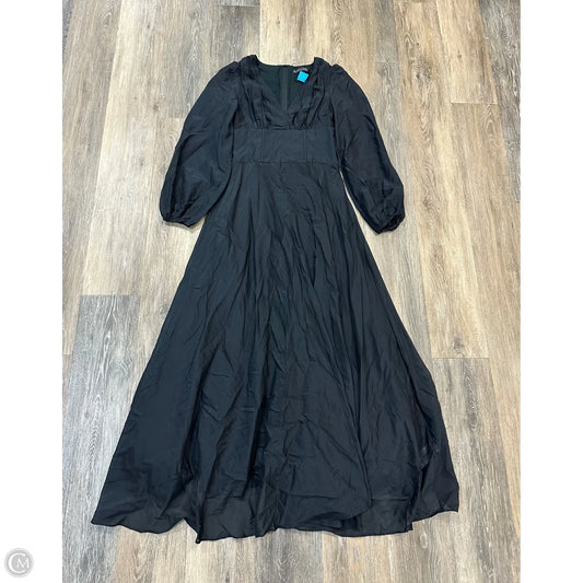 Dress Party Long By Banana Republic In Black, Size: 00 Petite