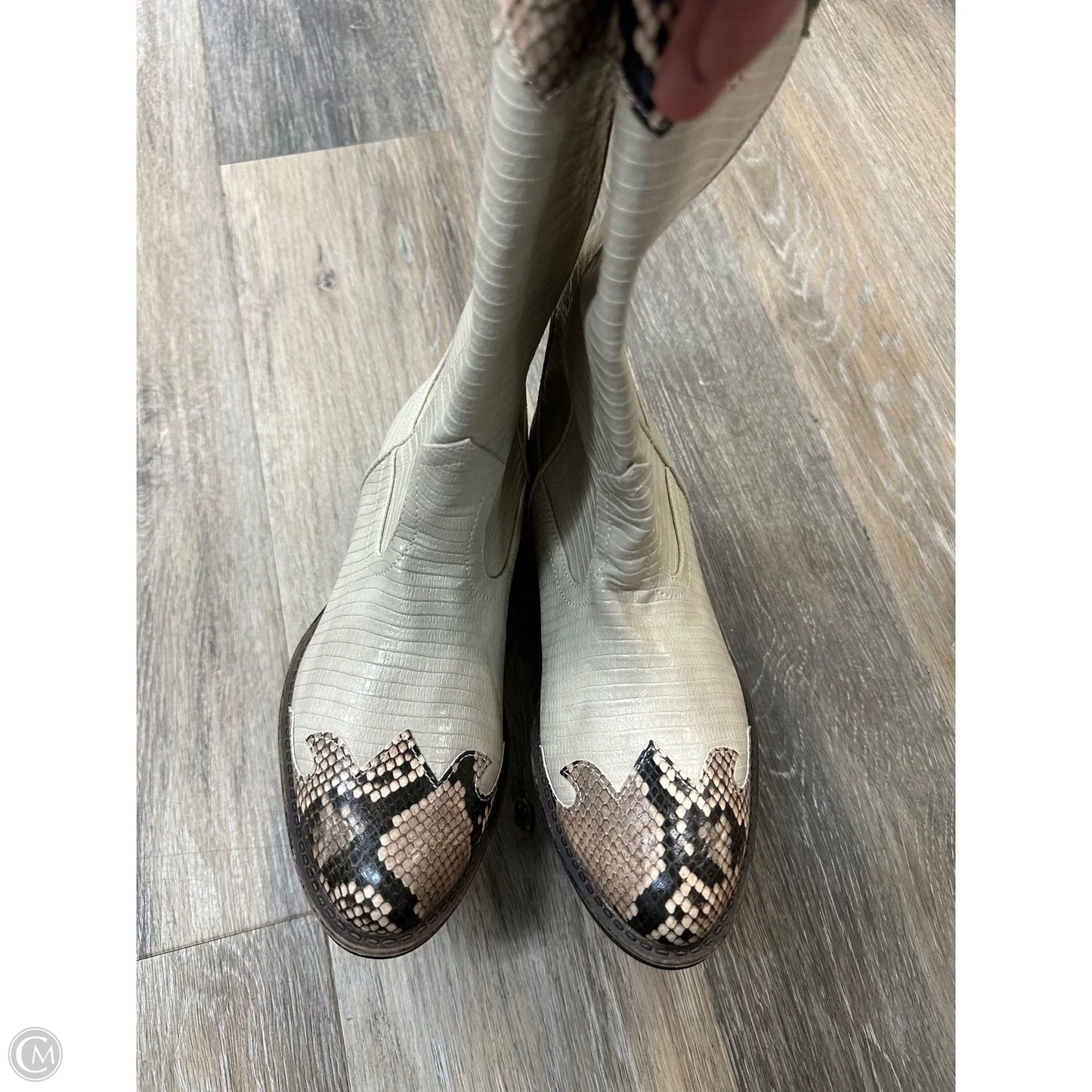 Boots Western By Matisse In Cream, Size: 6
