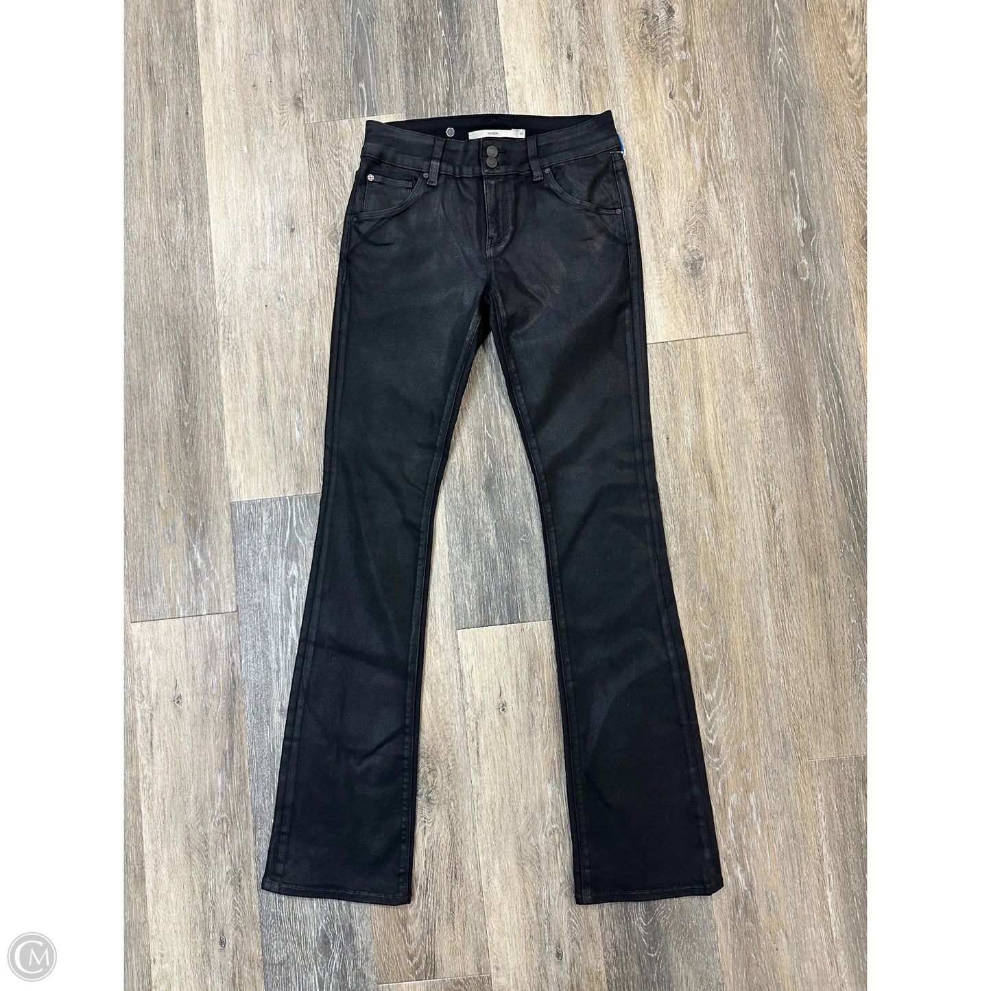 Jeans Flared By Hudson In Black, Size: 4