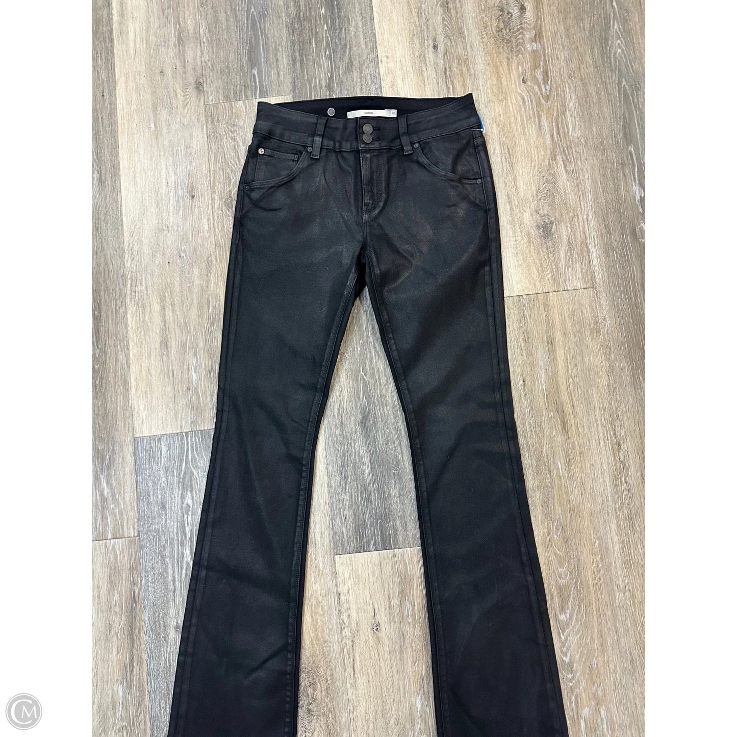 Jeans Flared By Hudson In Black, Size: 4