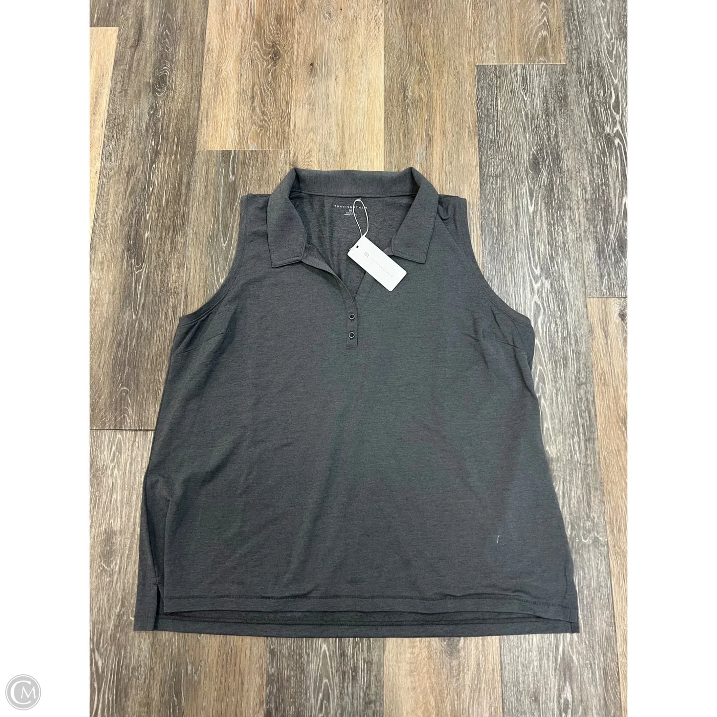 Athletic Tank Top By Travis Mathew In Grey, Size: Xxl