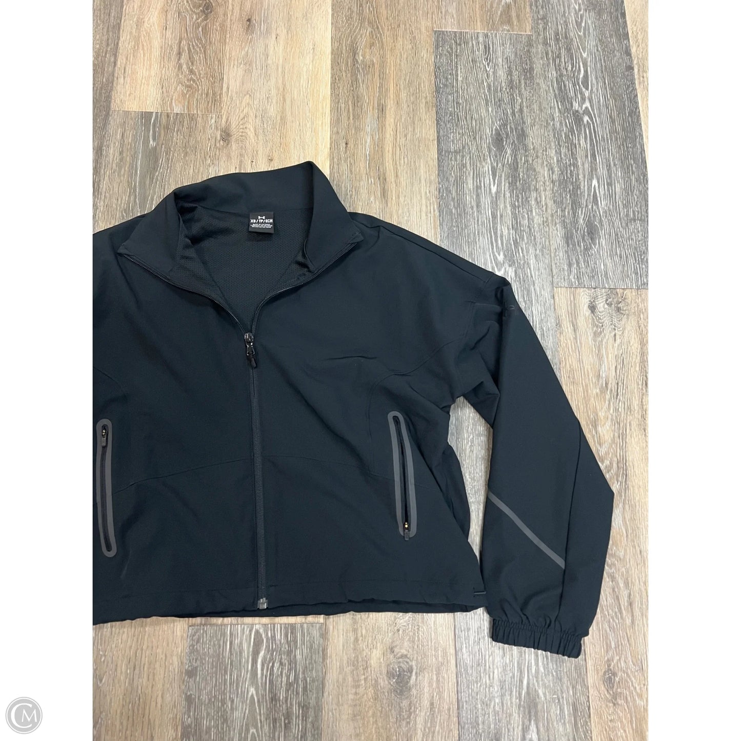 Athletic Jacket By Under Armour In Black, Size: Xs