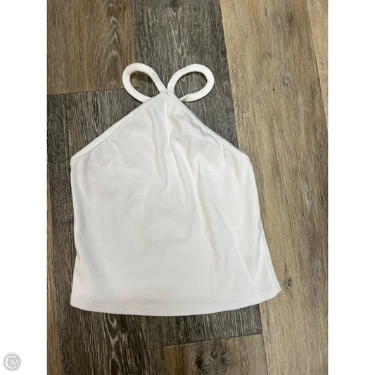 Top Sleeveless By Enza Costa In White, Size: S