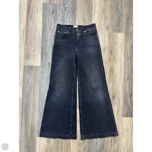 Jeans Wide Leg By Closed In Grey Denim, Size: 4