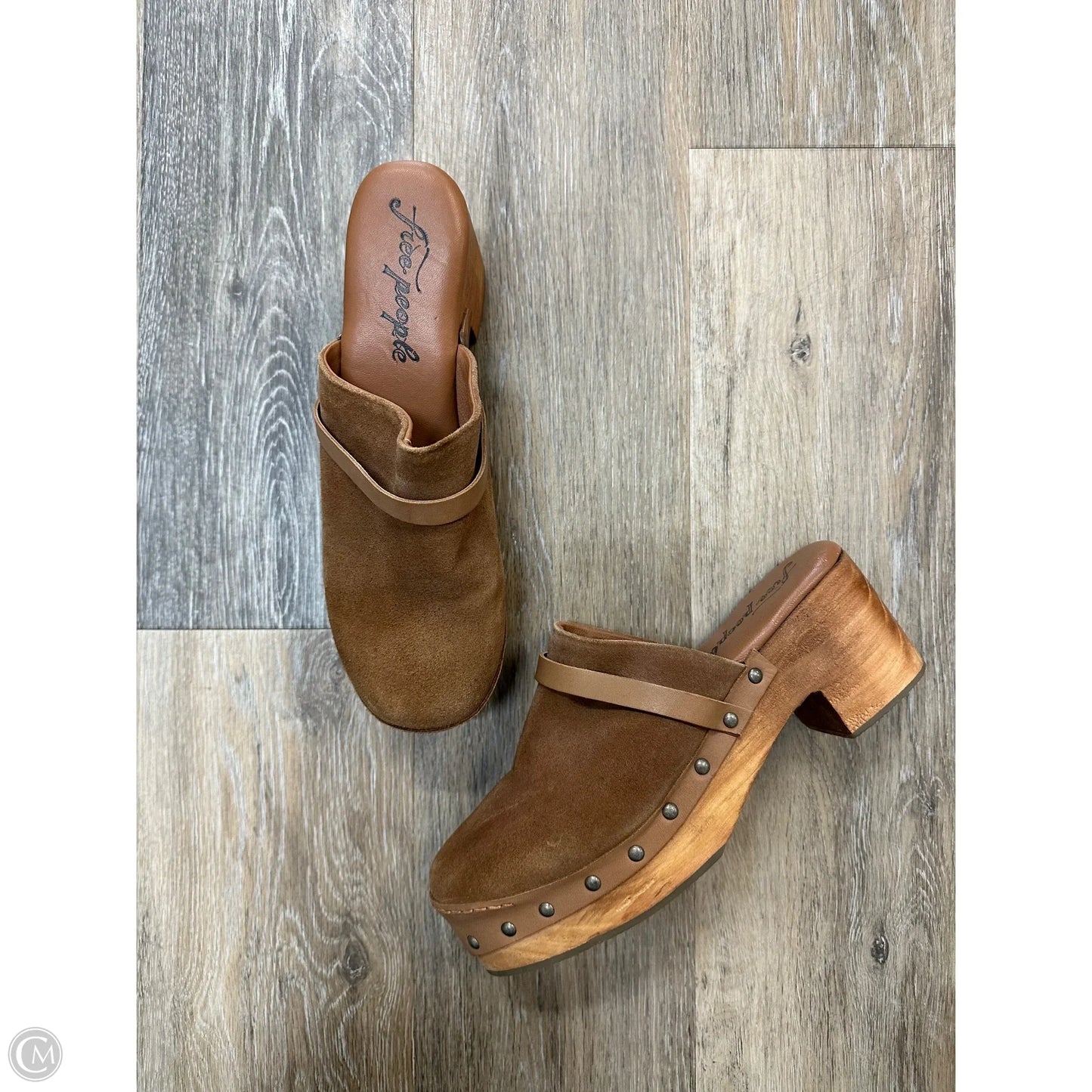Shoes Heels Block By Free People In Tan, Size: 9.5