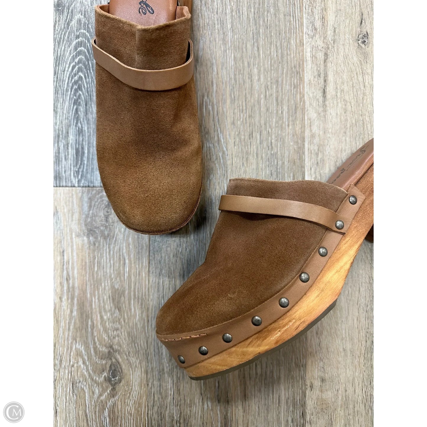 Shoes Heels Block By Free People In Tan, Size: 9.5