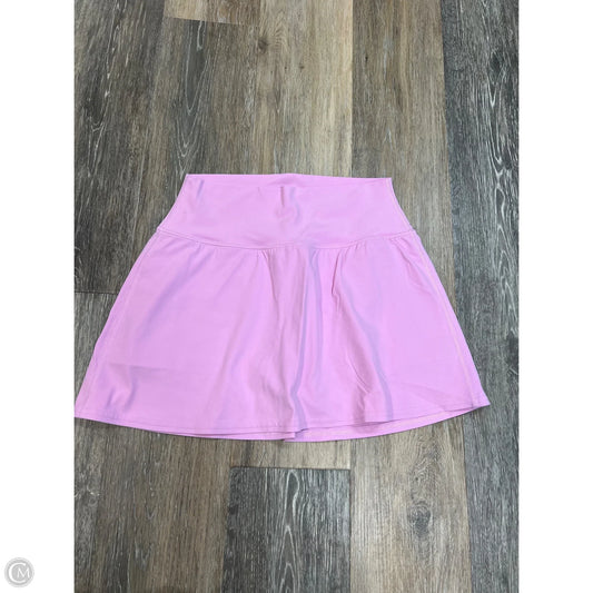 Athletic Skort By Lululemon In Pink, Size: 8