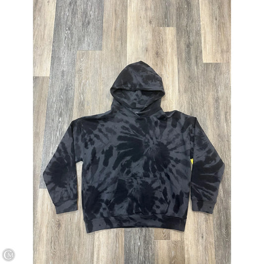 Sweatshirt Hoodie By Hollister In Black, Size: M