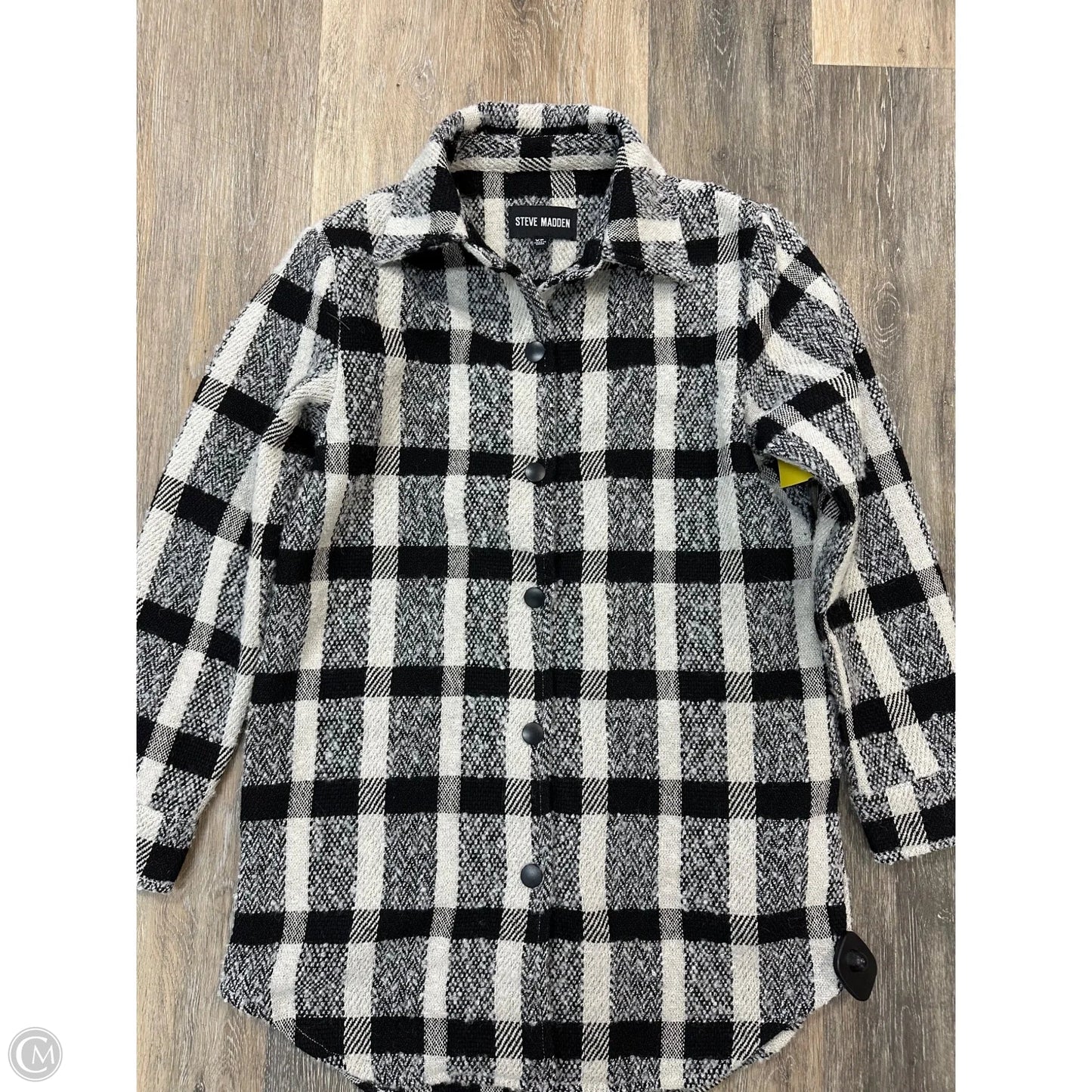 Jacket Other By Steve Madden In Black & Cream, Size: Xs