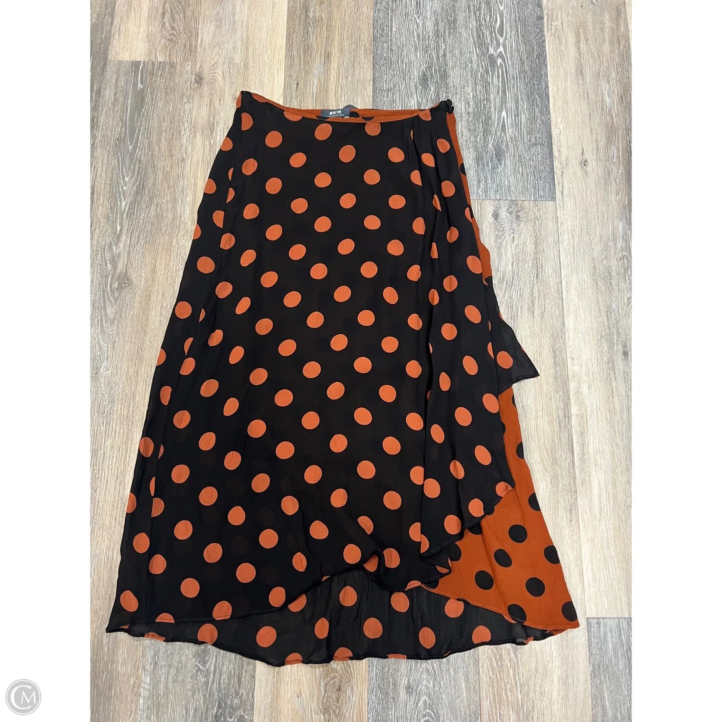 Skirt Maxi By Maeve In Polkadot Pattern, Size: S