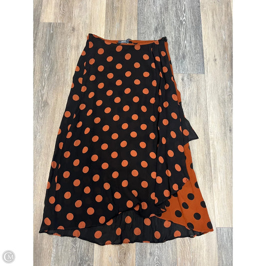 Skirt Maxi By Maeve In Polkadot Pattern, Size: S