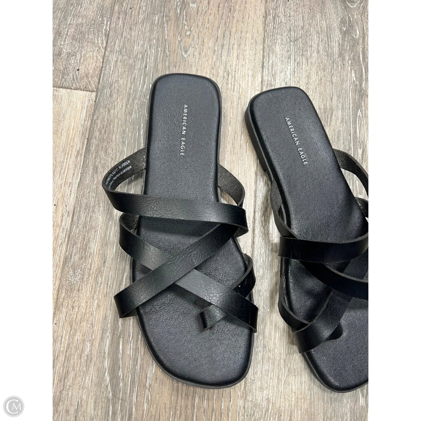 Sandals Flats By American Eagle In Black, Size: 8