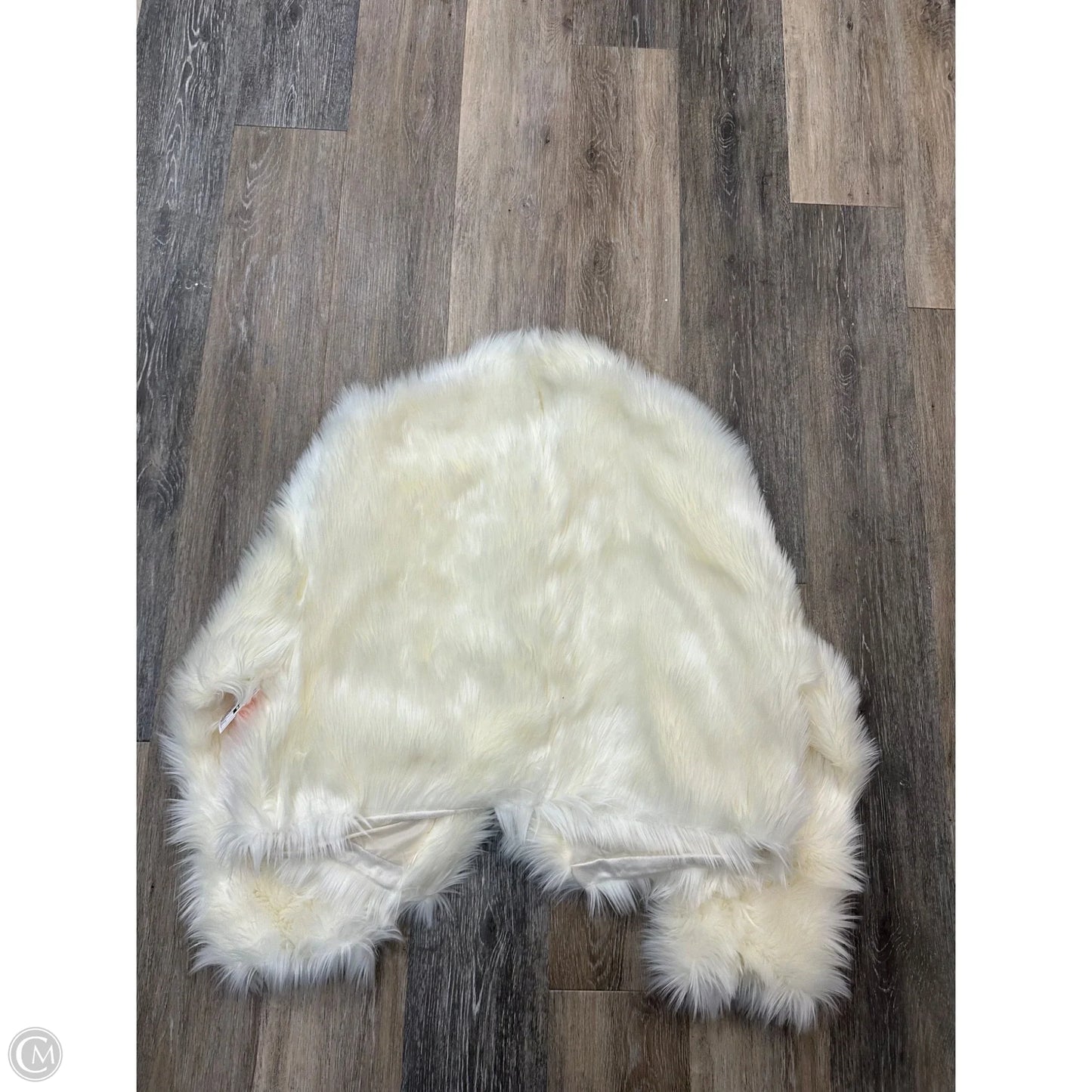 Coat Faux Fur & Sherpa By We The Free In Cream, Size: L