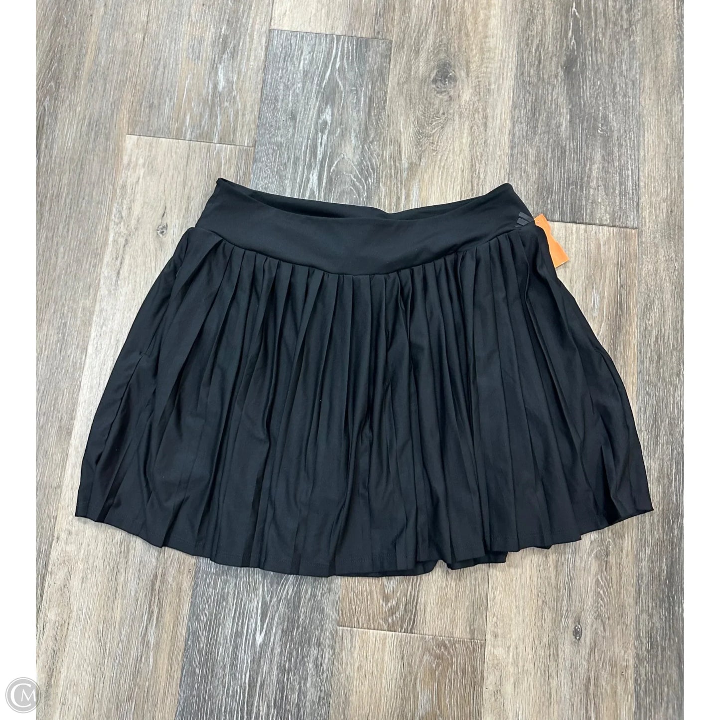 Athletic Skort By Adidas In Black, Size: S