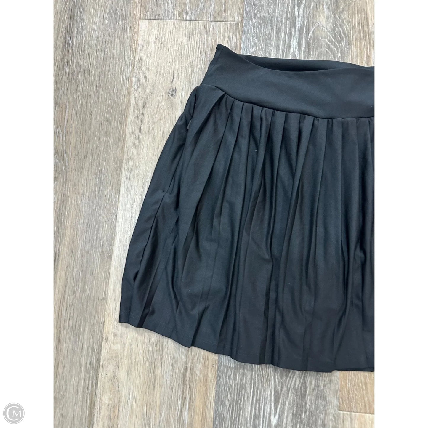 Athletic Skort By Adidas In Black, Size: S