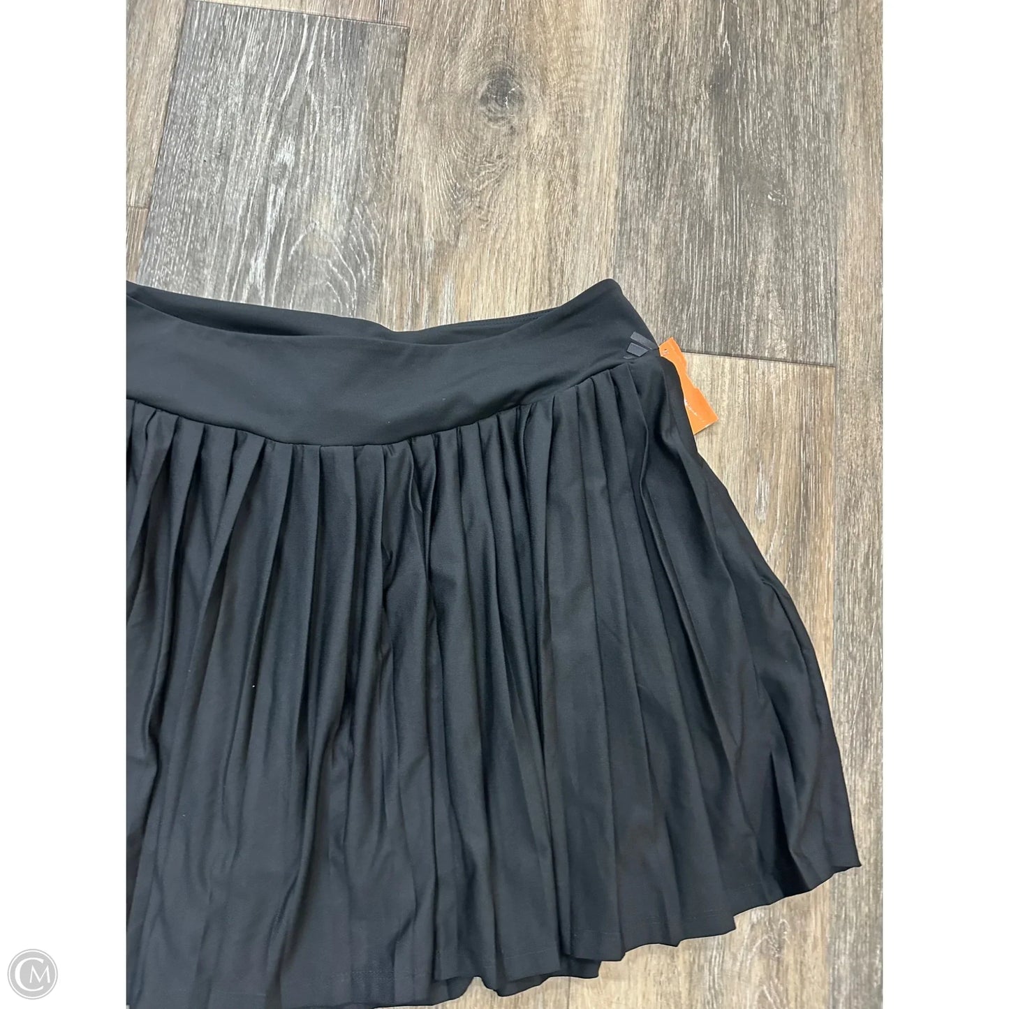 Athletic Skort By Adidas In Black, Size: S