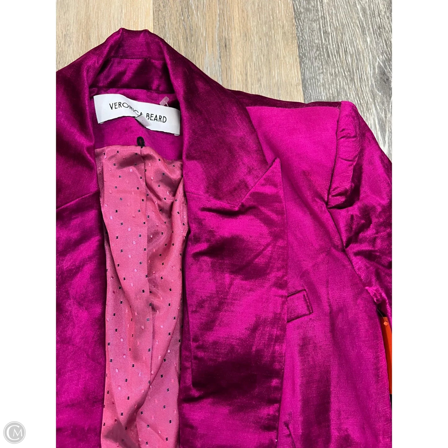 *Blazer Designer By Veronica Beard In Pink, Size: 2