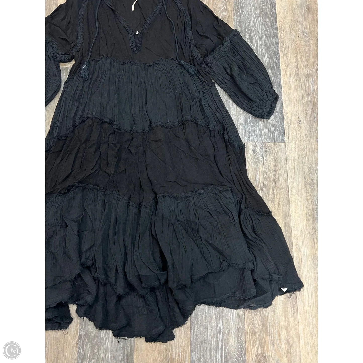 Dress Casual Midi By Free People In Black, Size: Xs