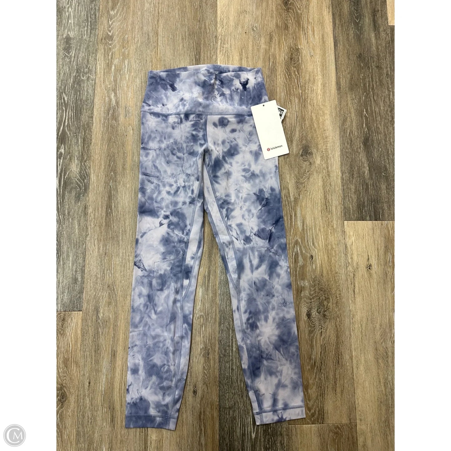 Athletic Leggings By Lululemon In Tie Dye Print, Size: 6