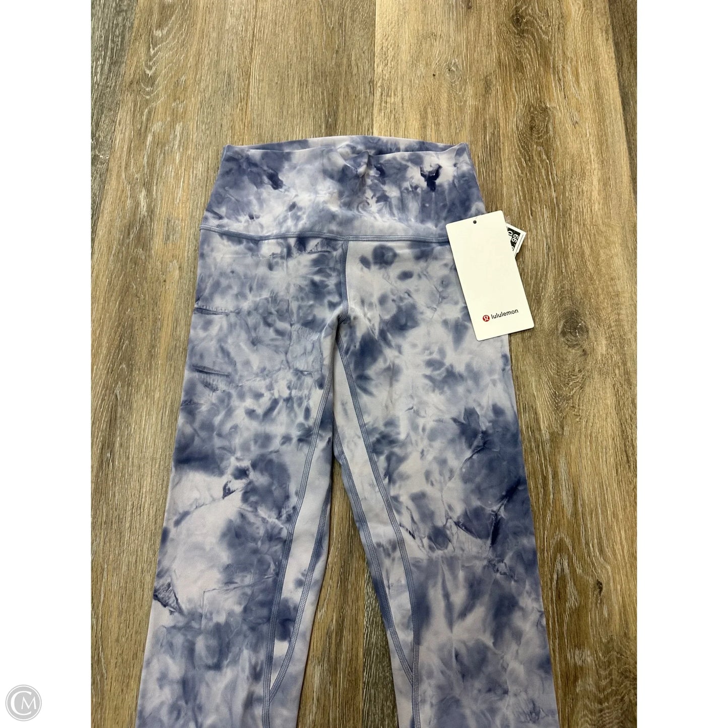 Athletic Leggings By Lululemon In Tie Dye Print, Size: 6