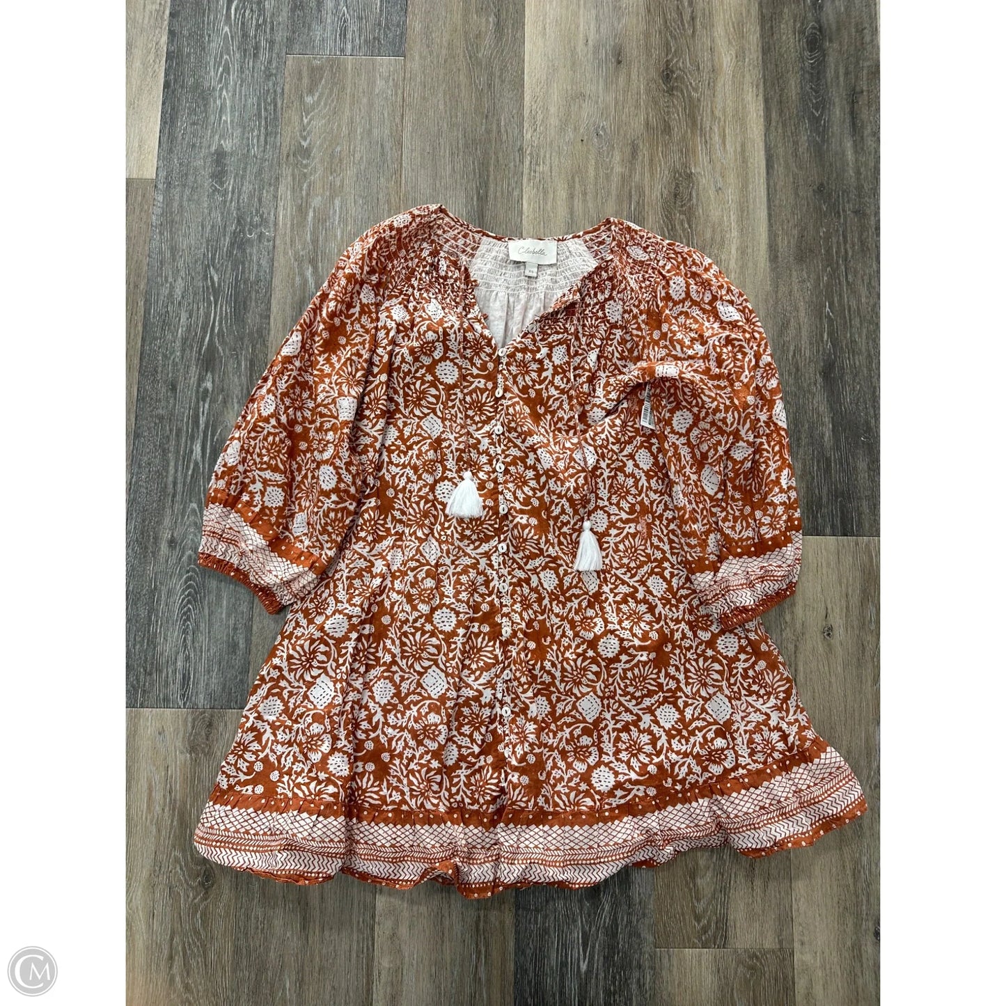 Dress Casual Short By Cleobella In Orange, Size: Xs
