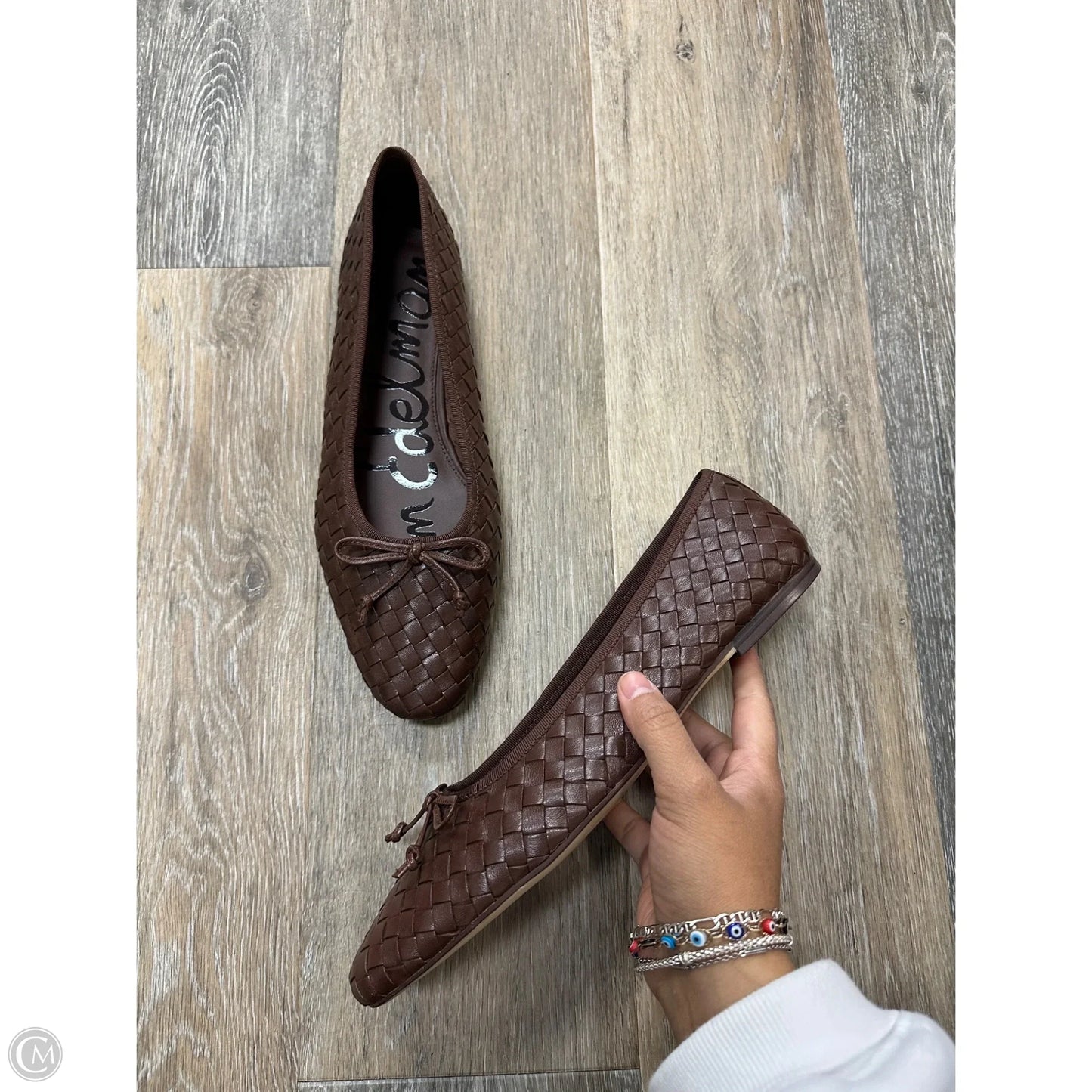 Shoes Flats By Sam Edelman In Brown, Size: 9