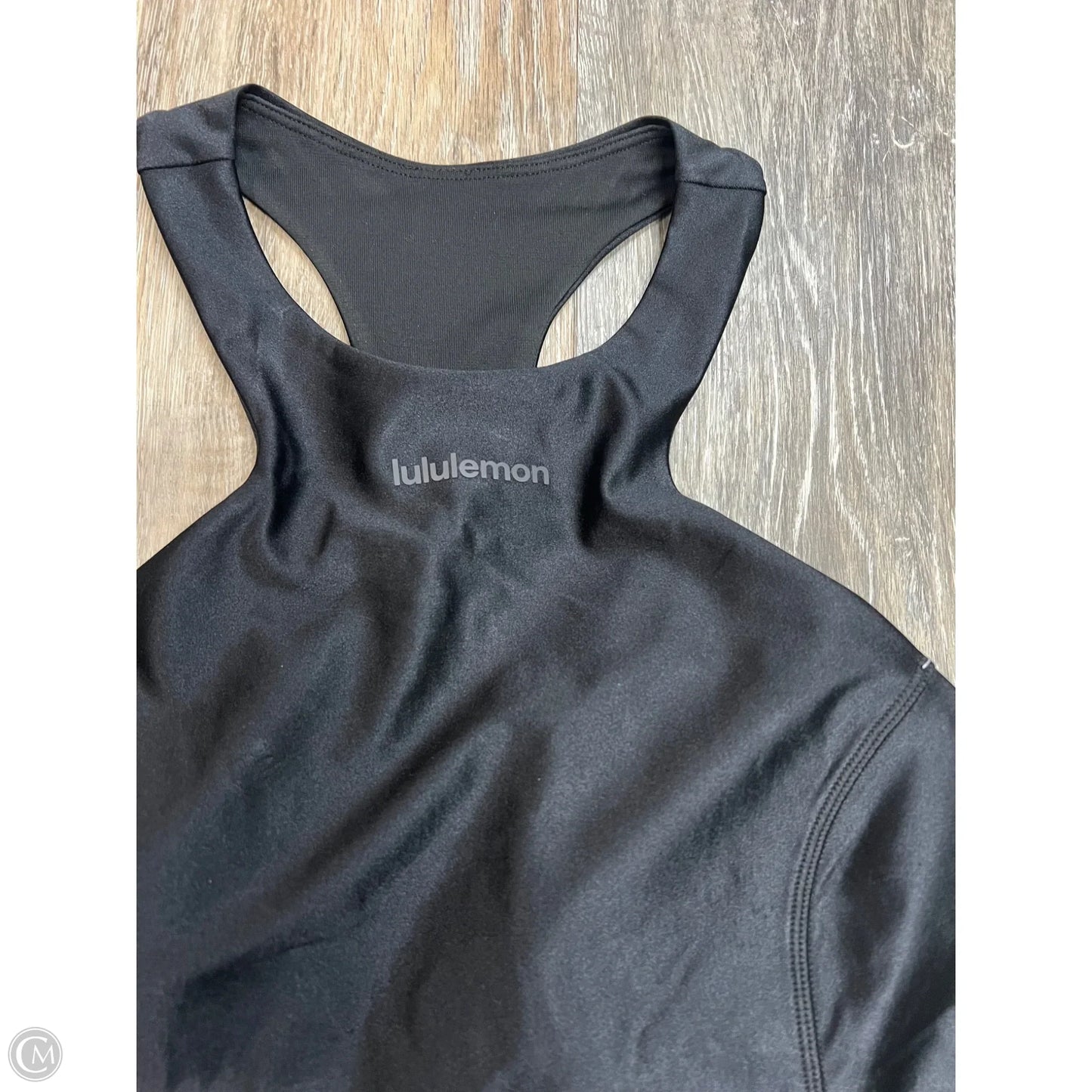 Athletic Tank Top By Lululemon In Black, Size: 6