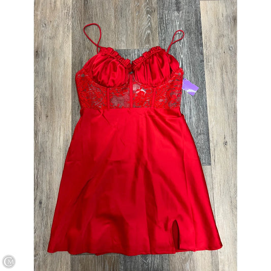 Dress Party Short By Angel Biba In Red, Size: M
