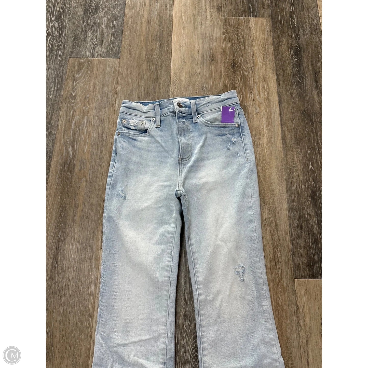 Jeans Straight By Pistola In Blue Denim, Size: 0