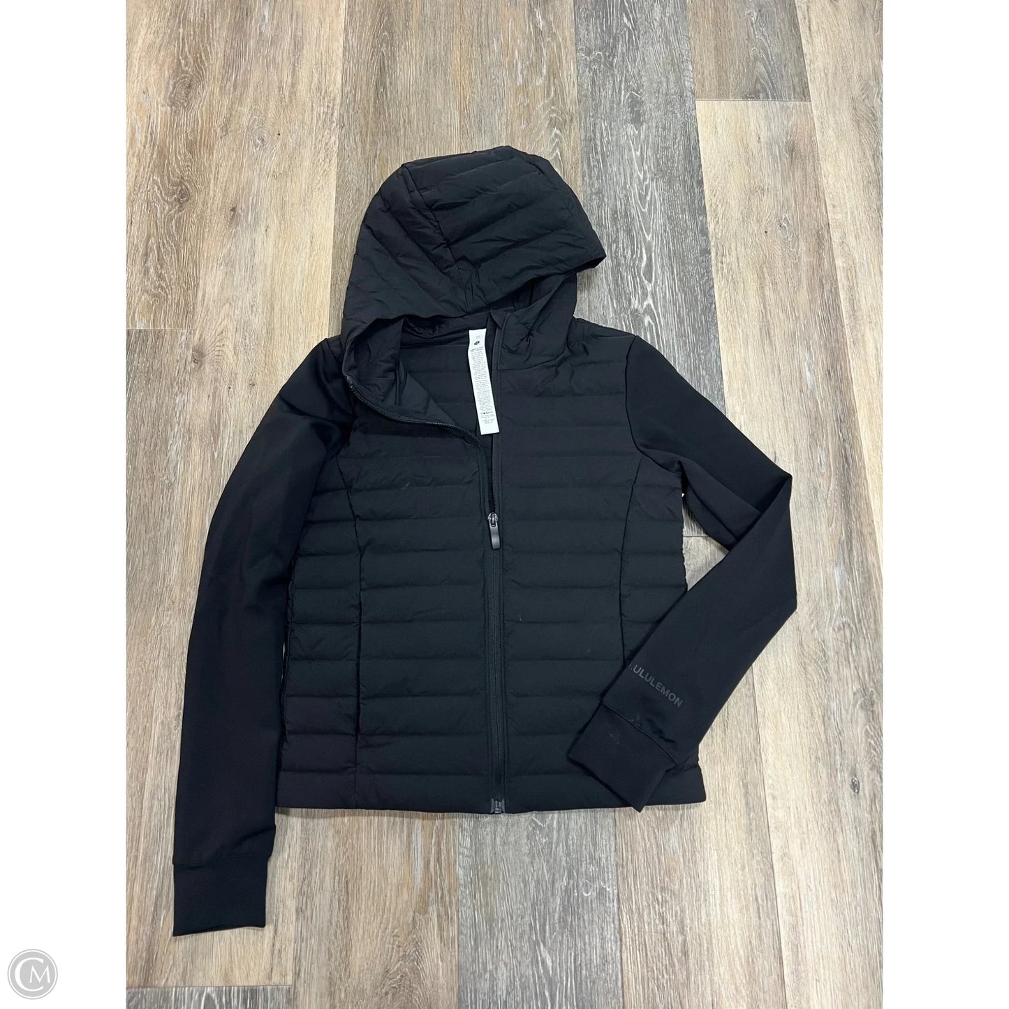 Jacket Puffer & Quilted By Lululemon In Black, Size: Xxs