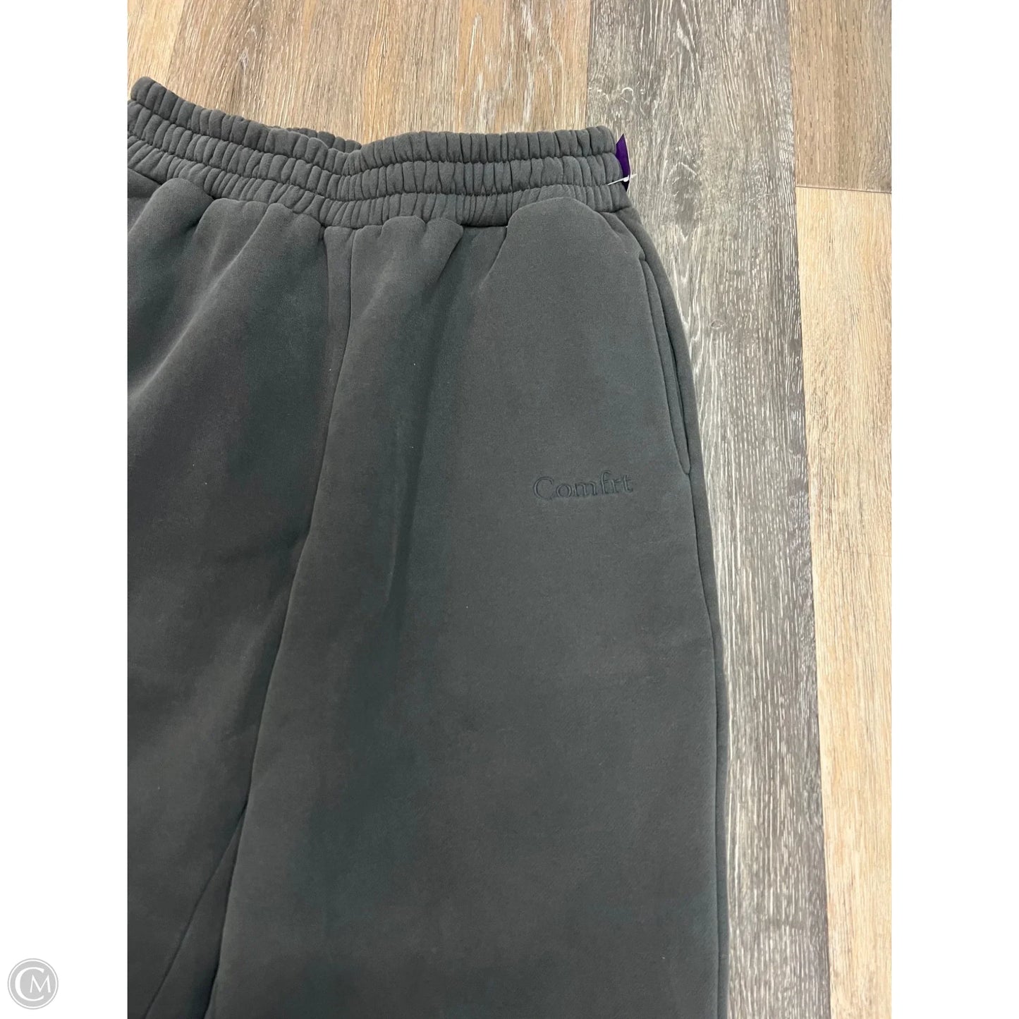 Athletic Pants By Comfrt In Grey, Size: M