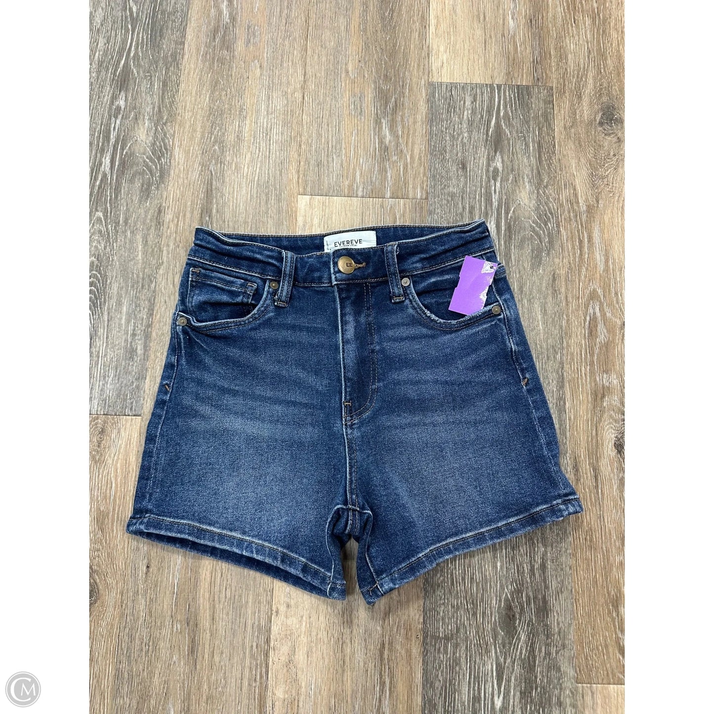 Shorts By Evereve In Blue Denim, Size: 1/25