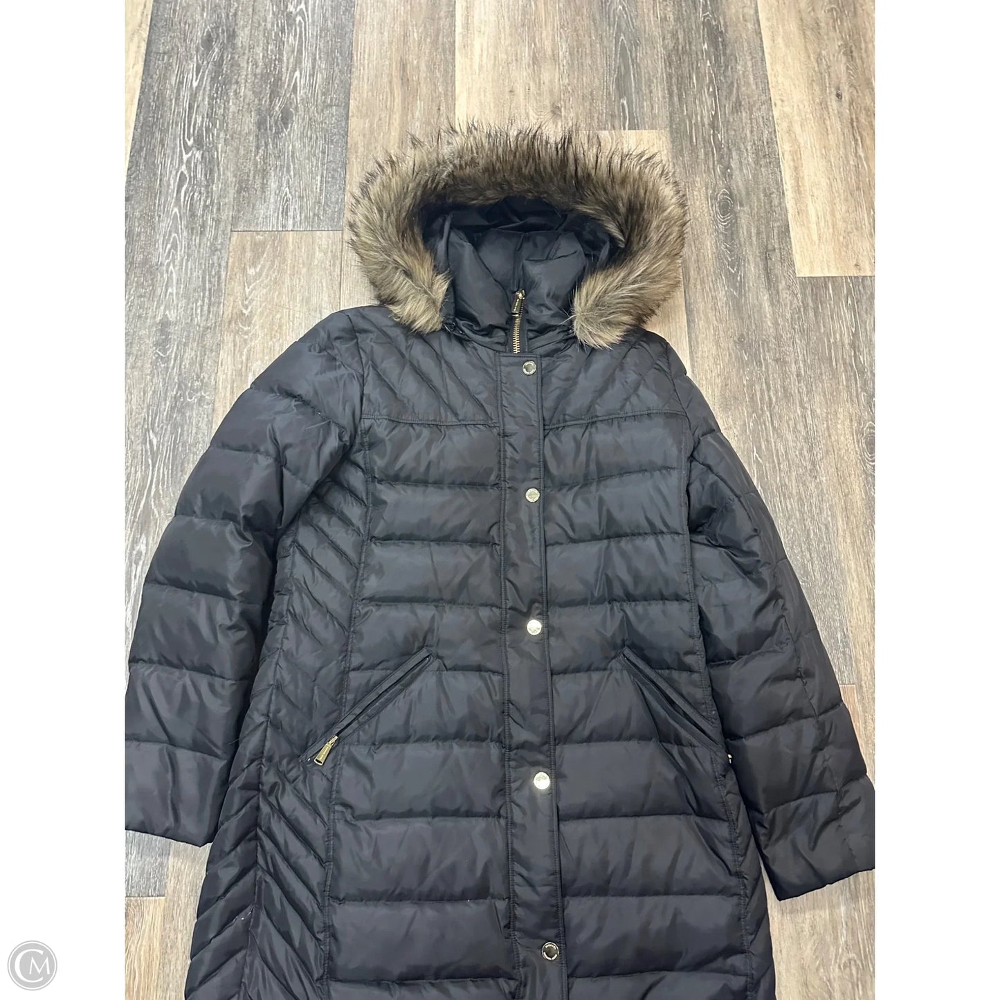 Coat Puffer & Quilted By Michael By Michael Kors In Black, Size: M